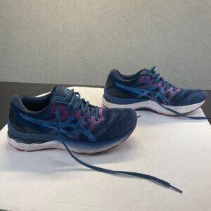 Asics Gel-Nimbus Women's Athletic Shoes Size 8.5 Running Blue Purple